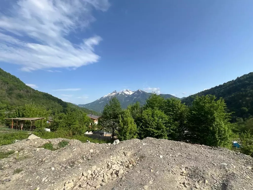 Участок в Краснодарский край, Сочи Красная Поляна пгт, 2-й Садовый ... - Фото 1