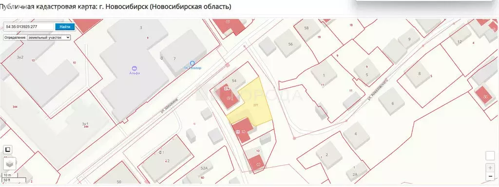Участок в Новосибирск, улица Шишкина, 54 (4.5 м) - Фото 2
