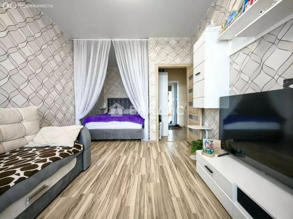 1-комнатная квартира: Смоленский муниципальный округ, деревня ... - Фото 2