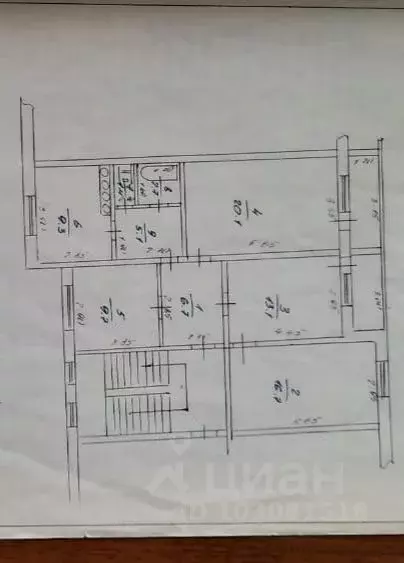 4-к кв. Калужская область, Думиничи пгт ул. Молодежная, 5 (88.5 м) - Фото 2