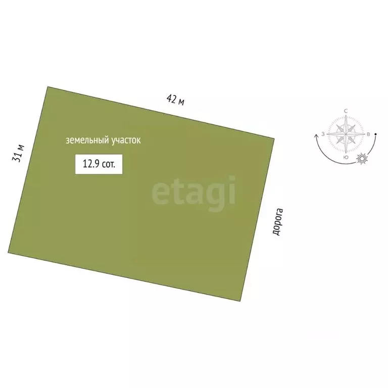 Участок в Башкортостан, Ишимбайский район, Ишеевский сельсовет, Урняк ... - Фото 2