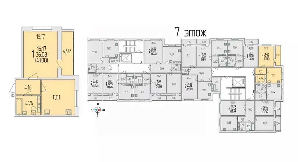 1-к кв. Белгородская область, Белгородский район, Разумное рп ул. ... - Фото 1