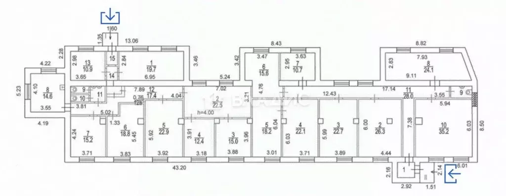 Помещение свободного назначения в Москва 4-й Рощинский проезд, 20С4 ... - Фото 1