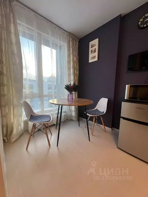 Студия Санкт-Петербург ул. Вадима Шефнера, 10к1 (21.0 м) - Фото 1