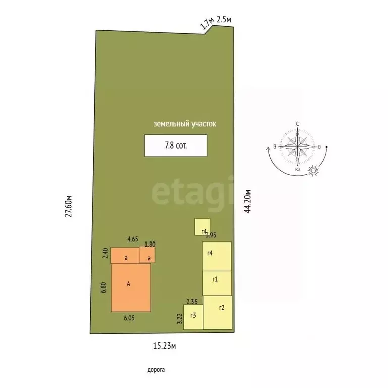 Дом в Хабаровский край, Николаевск-на-Амуре ул. 30 лет Победы, 46 (34 ... - Фото 2