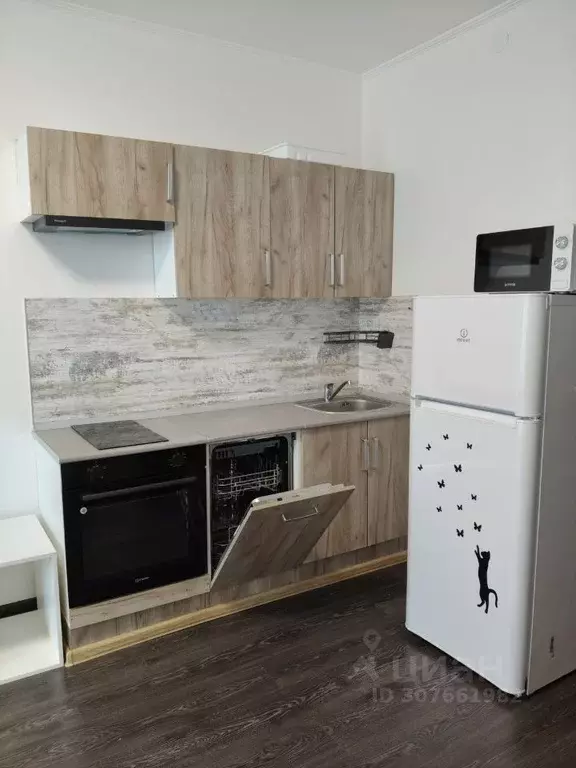 Студия Санкт-Петербург аллея Арцеуловская, 19 (24.0 м) - Фото 2