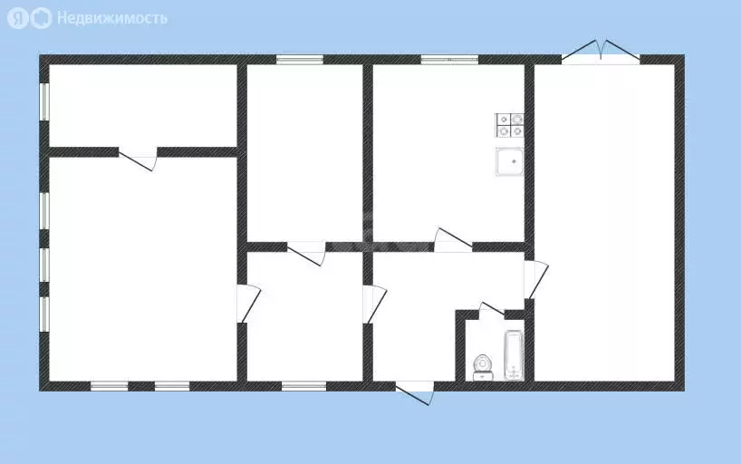 Дом в Нерехта, улица Осипенко (105 м) - Фото 1