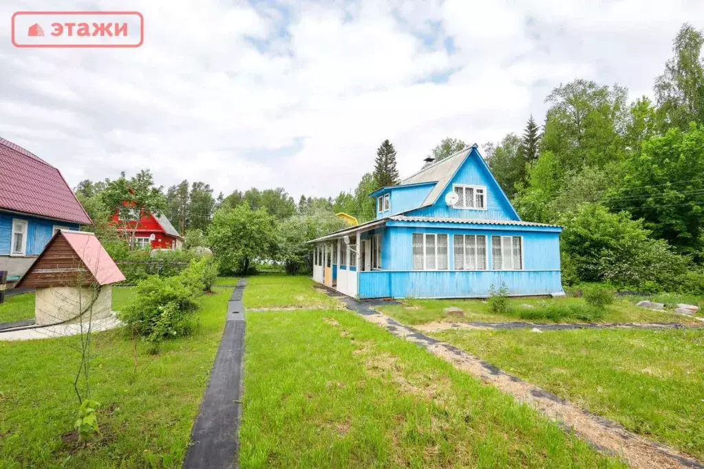 Дом в Карелия, Кондопожский район, Кончезерское с/пос, Строитель-2 ... - Фото 1
