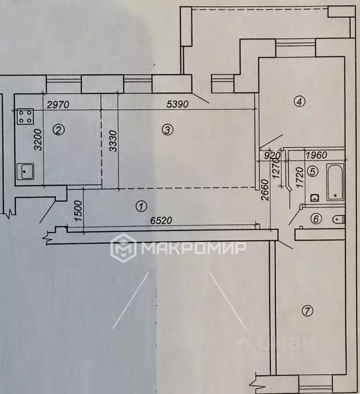 3-к кв. Кировская область, Киров Московская ул., 109 (70.0 м) - Фото 2