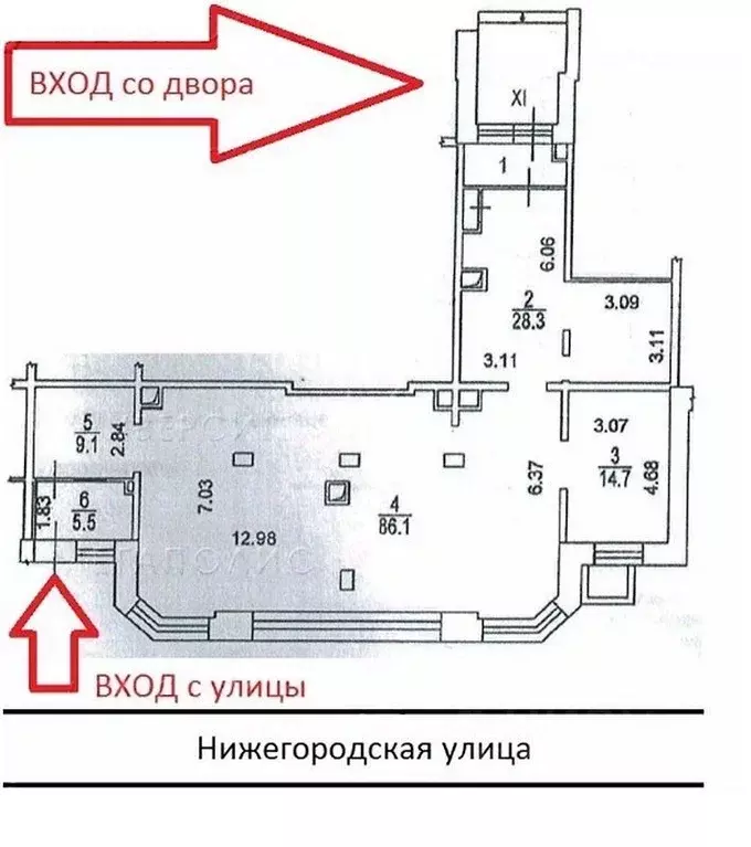 Помещение свободного назначения в Москва Нижегородская ул., 11 (148 м) - Фото 0