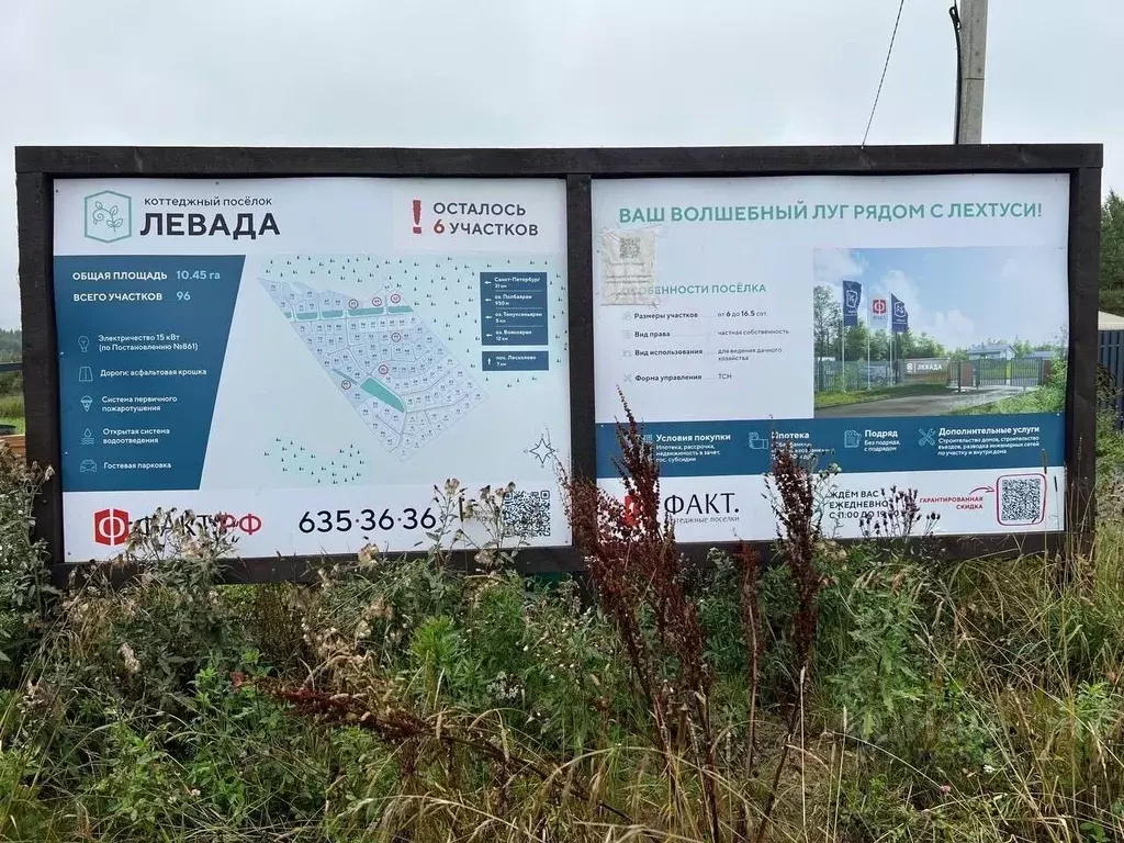 Участок в Ленинградская область, Всеволожский район, Лесколовское ... - Фото 2