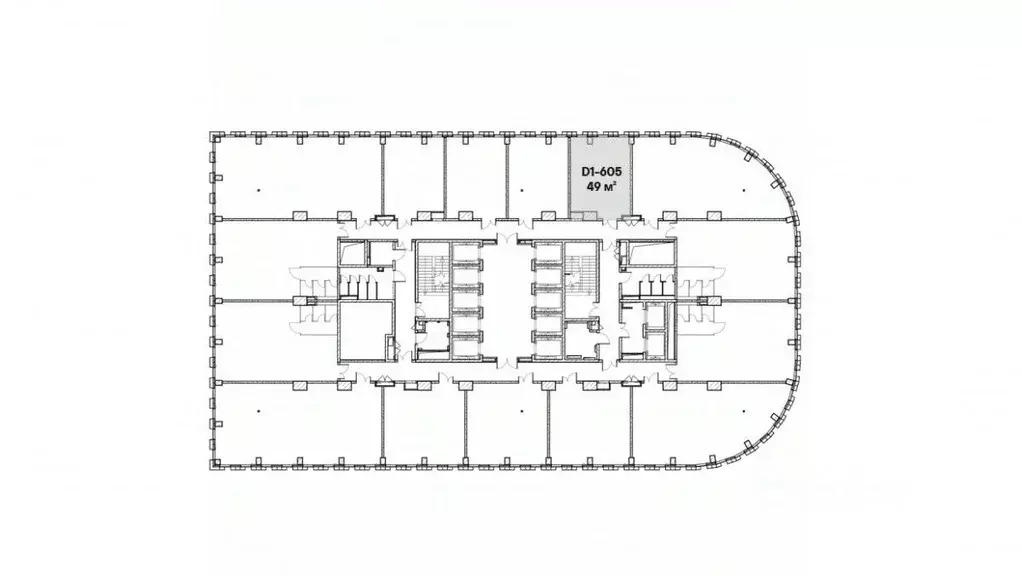 Офис в Москва Стоун Савеловская бк,  (49 м) - Фото 1