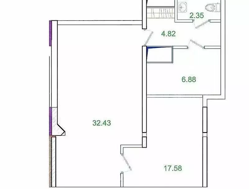 Торговая площадь (64 м) - Фото 1