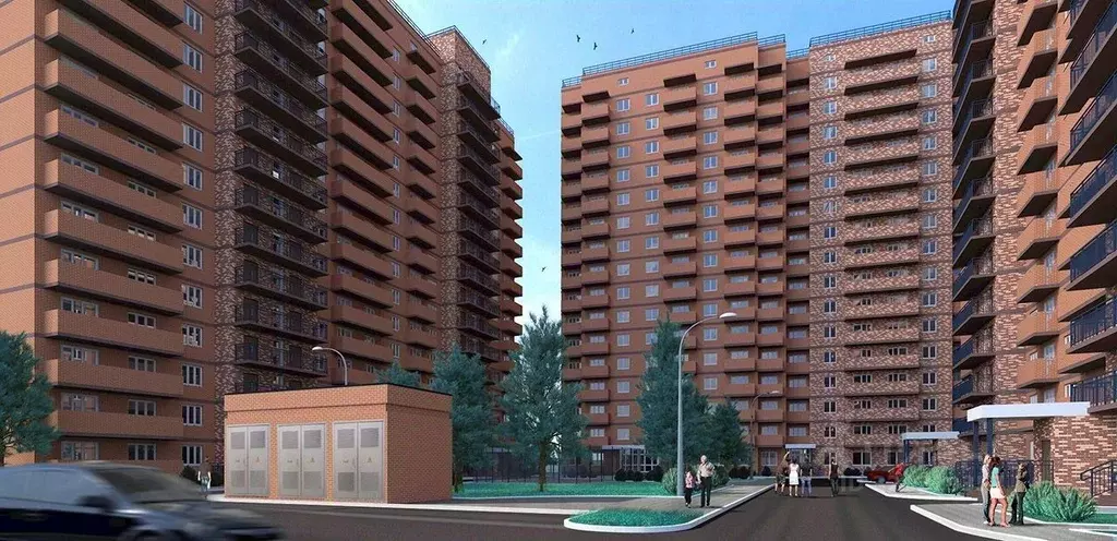 1-к кв. Красноярский край, Красноярск Норильская ул., с2 (37.6 м) - Фото 2