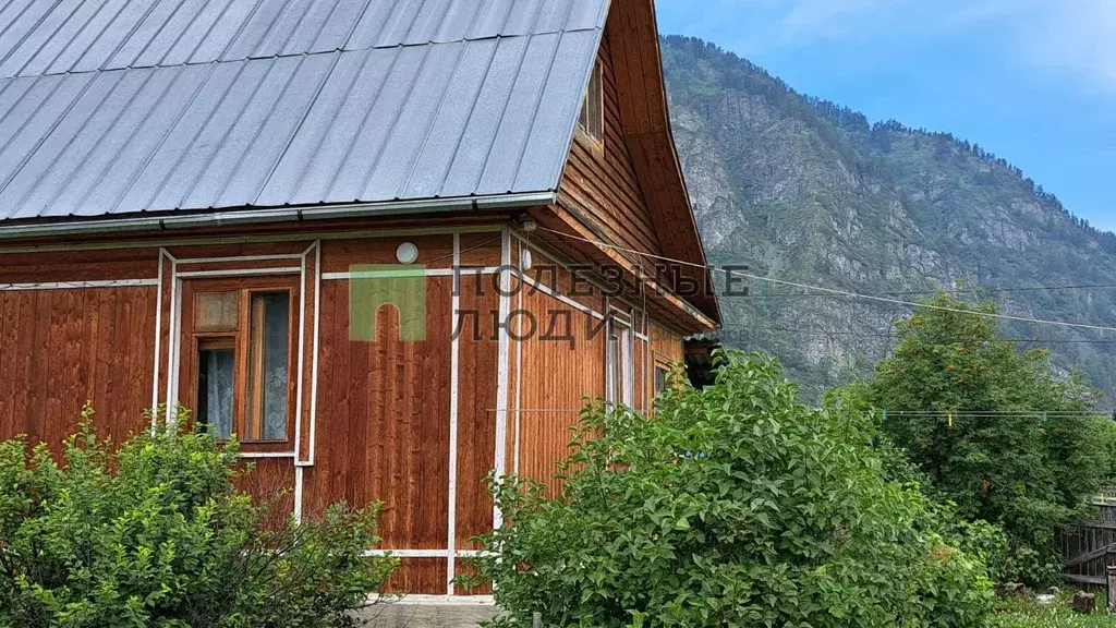 Дом в Алтай, Чемальский район, с. Анос Молодежная ул. (50 м) - Фото 0