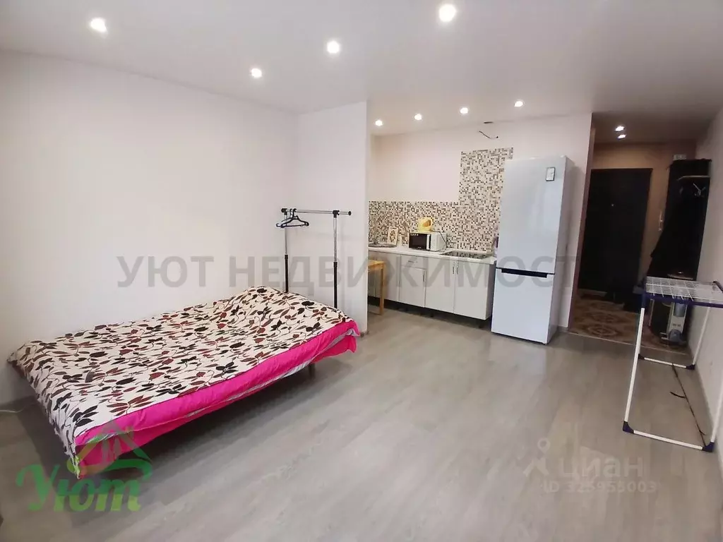 Студия Московская область, Домодедово Южный мкр, ул. Курыжова, 14 ... - Фото 1