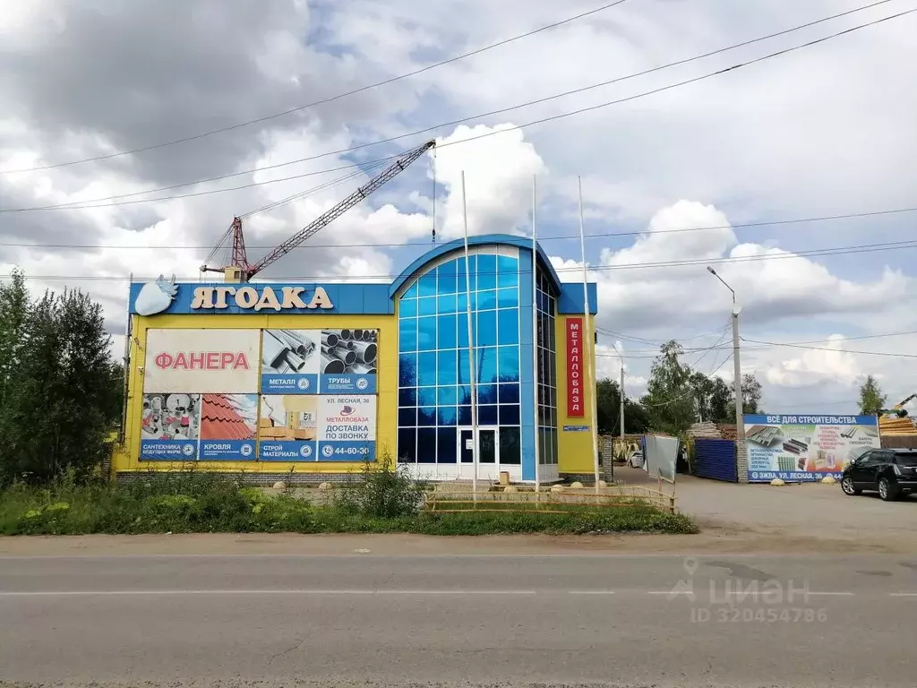 Торговая площадь в Коми, Сыктывкар Лесная ул., 36 (247 м) - Фото 2