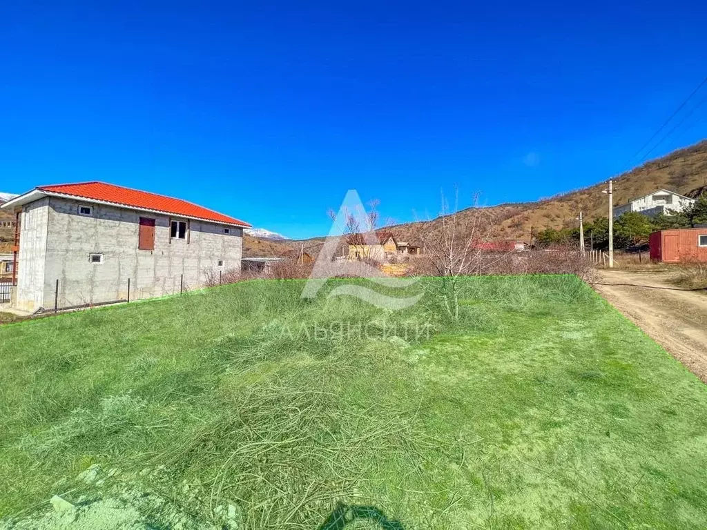 Участок в Крым, Алушта муниципальный округ, с. Рыбачье ул. Речная (6.0 ... - Фото 2