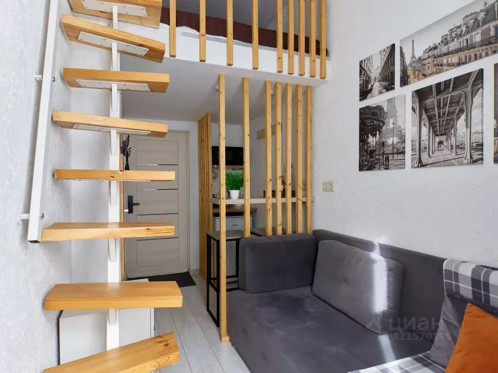 1-к кв. Татарстан, Казань ул. Гаяза Исхаки, 15 (15.0 м) - Фото 0