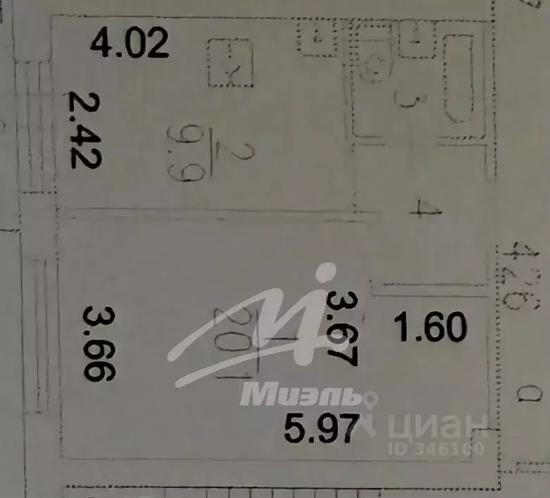 1-к кв. Москва Зеленоградская ул., 31К5 (35.3 м) - Фото 2