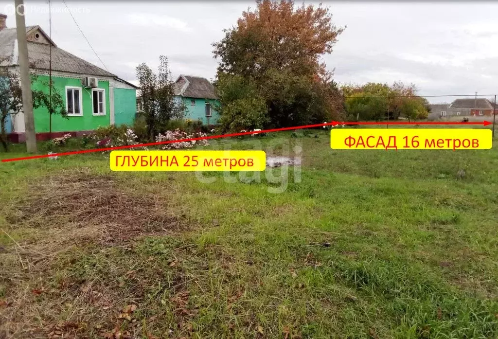 Участок в Петровская, Набережная улица (15 м) - Фото 1