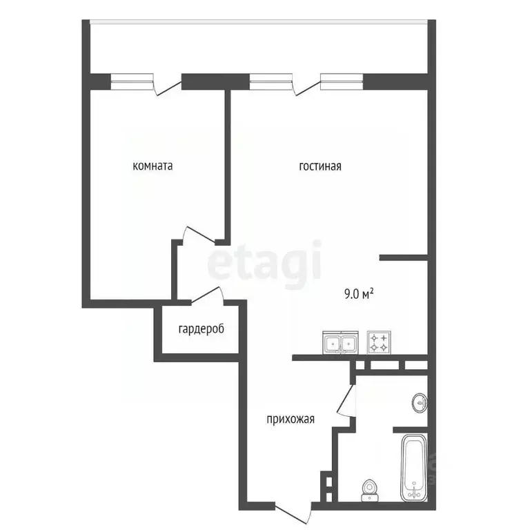 2-к кв. Крым, Ялта ул. Дражинского, 35 (79.0 м) - Фото 0