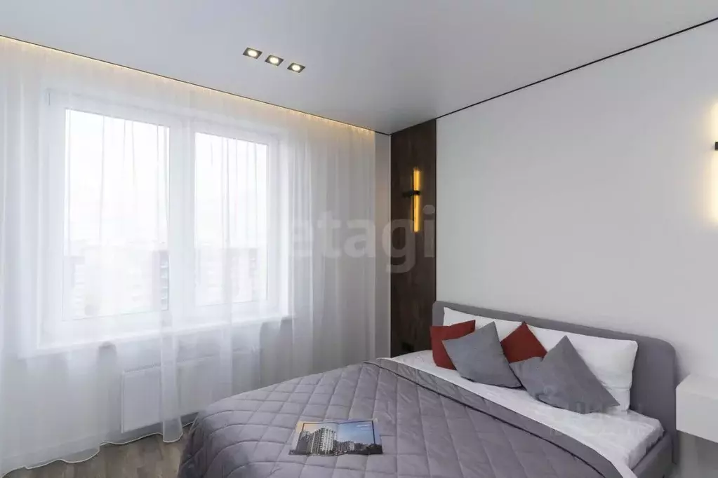 1-к кв. Тюменская область, Тюмень ул. Константина Посьета, 6 (37.0 м) - Фото 1