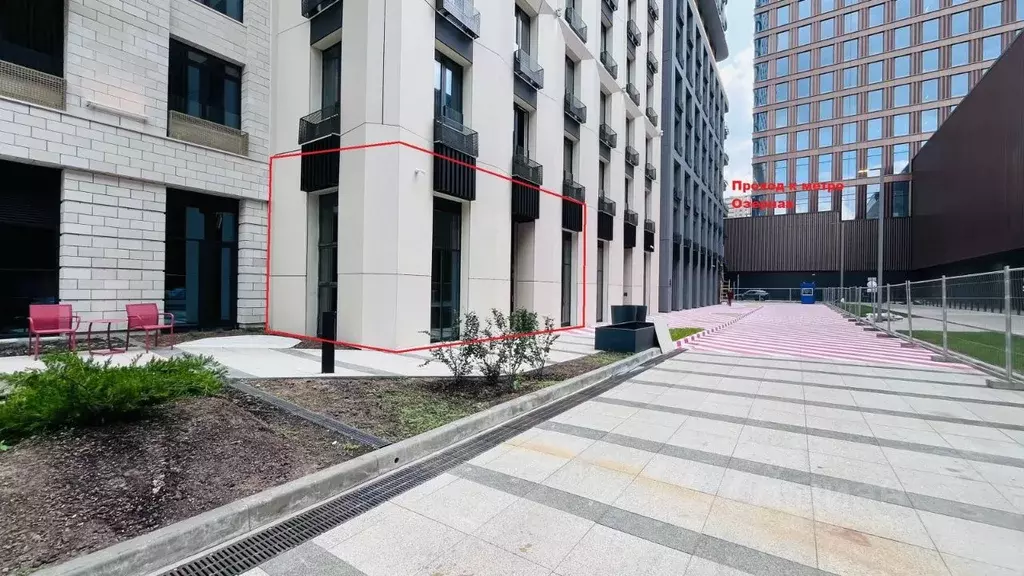 Помещение свободного назначения в Москва ул. Малая Очаковская, 1к2 (83 ... - Фото 1