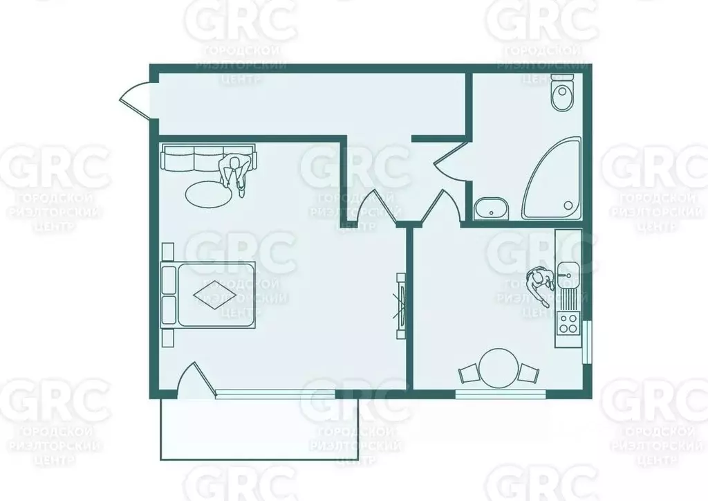 1-к кв. Краснодарский край, Сочи Малый Ахун мкр, ул. Дорога на Большой ... - Фото 1