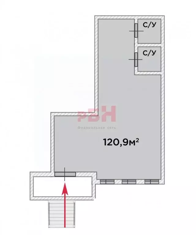 Помещение свободного назначения в Тюменская область, Тюмень ул. ... - Фото 2