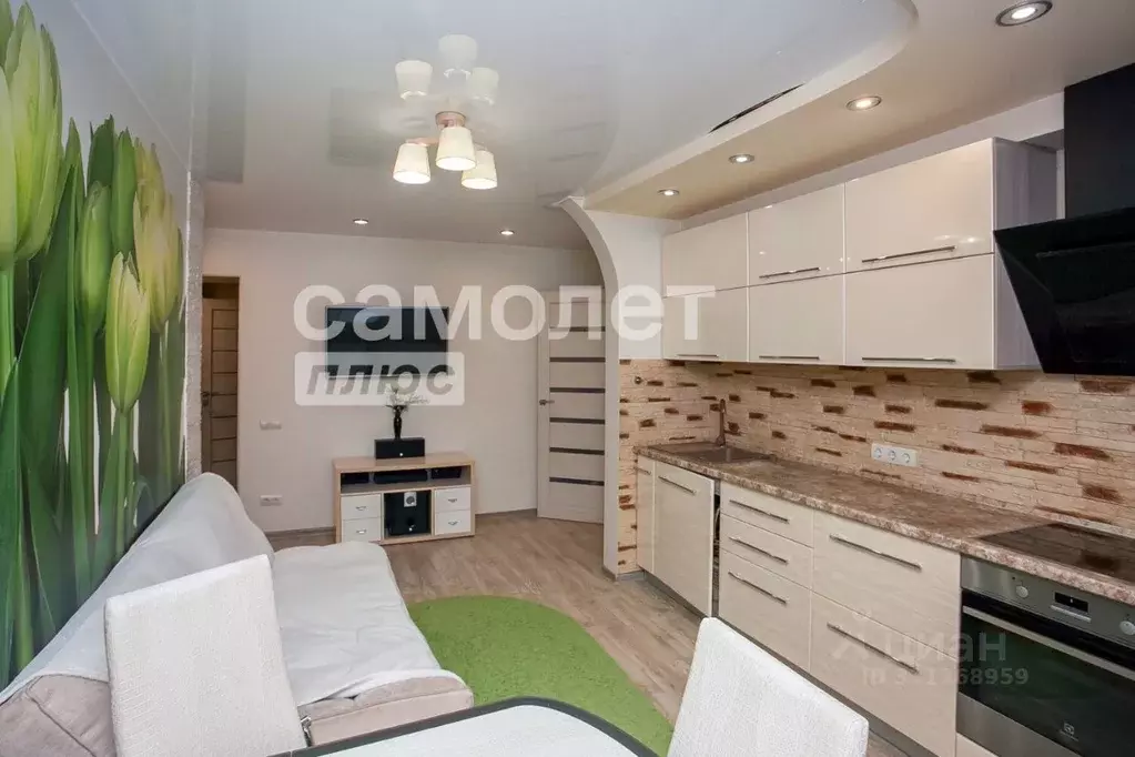 1-к кв. Кемеровская область, Кемерово ул. Тухачевского, 38к2 (46.1 м) - Фото 0