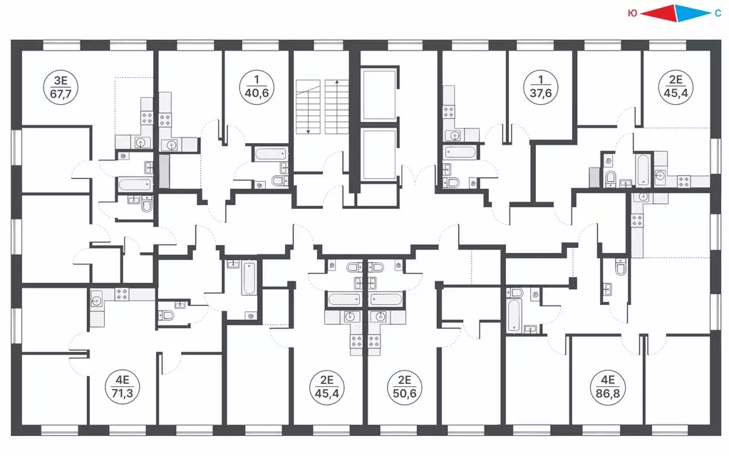 4-к кв. Кировская область, Киров ул. Энтузиастов, 23 (71.3 м) - Фото 1