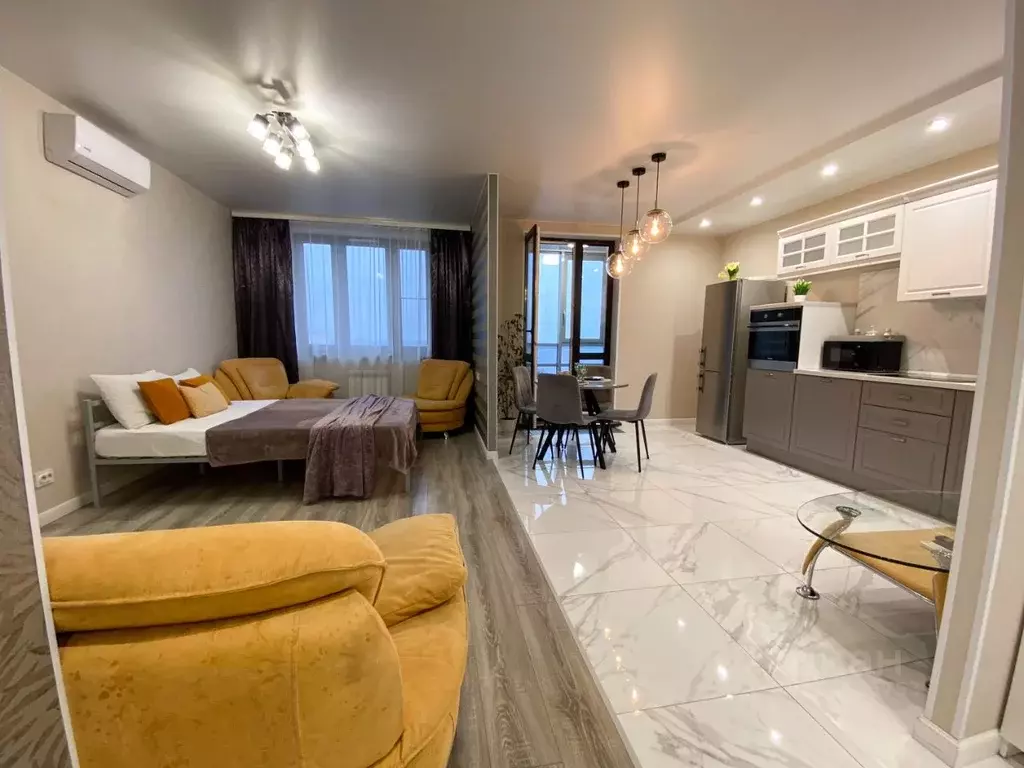 2-к кв. Ульяновская область, Ульяновск ул. Минаева, 48А (50.0 м) - Фото 1