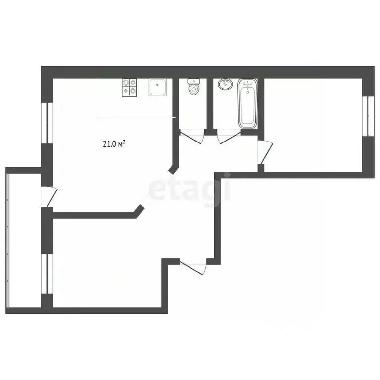 3-к кв. Тюменская область, Тюмень ул. Избышева, 6 (65.0 м) - Фото 0