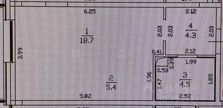 Студия Татарстан, Казань ул. Генерала Ерина, 5Д (32.9 м) - Фото 1