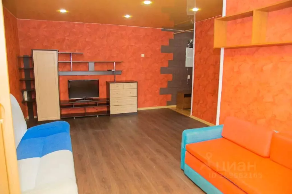 1-к кв. Хабаровский край, Комсомольск-на-Амуре Ленинградская ул., 77к3 ... - Фото 1