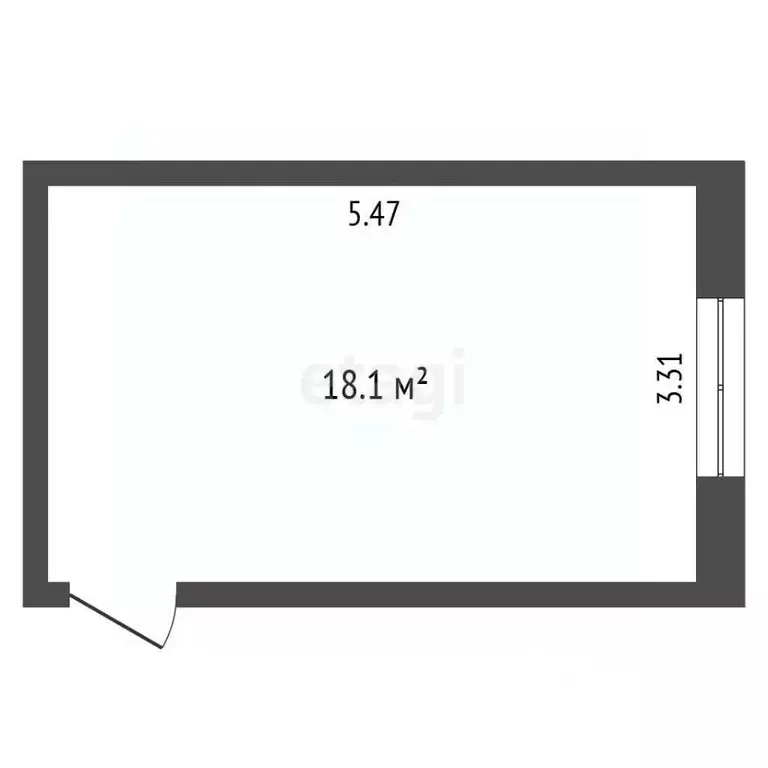 Комната Вологодская область, Череповец Вологодская ул., 46 (18.1 м) - Фото 2