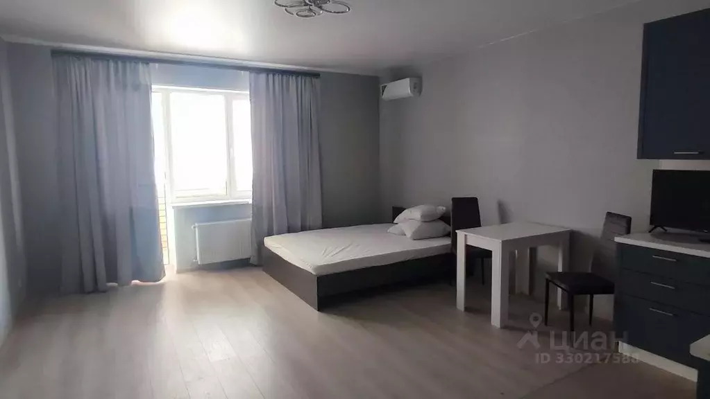 Студия Краснодарский край, Краснодар ул. Героя Пешкова, 7 (34.0 м) - Фото 1