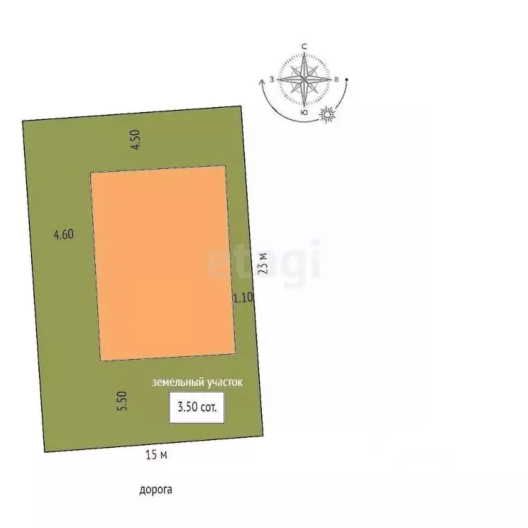 Дом в Ростовская область, Мясниковский район, Краснокрымское с/пос, ... - Фото 2