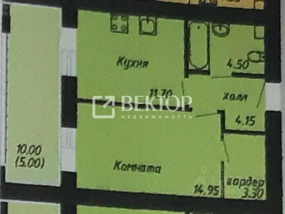 1-к кв. Ивановская область, Иваново ул. Сарментовой, 11А (49.0 м) - Фото 2