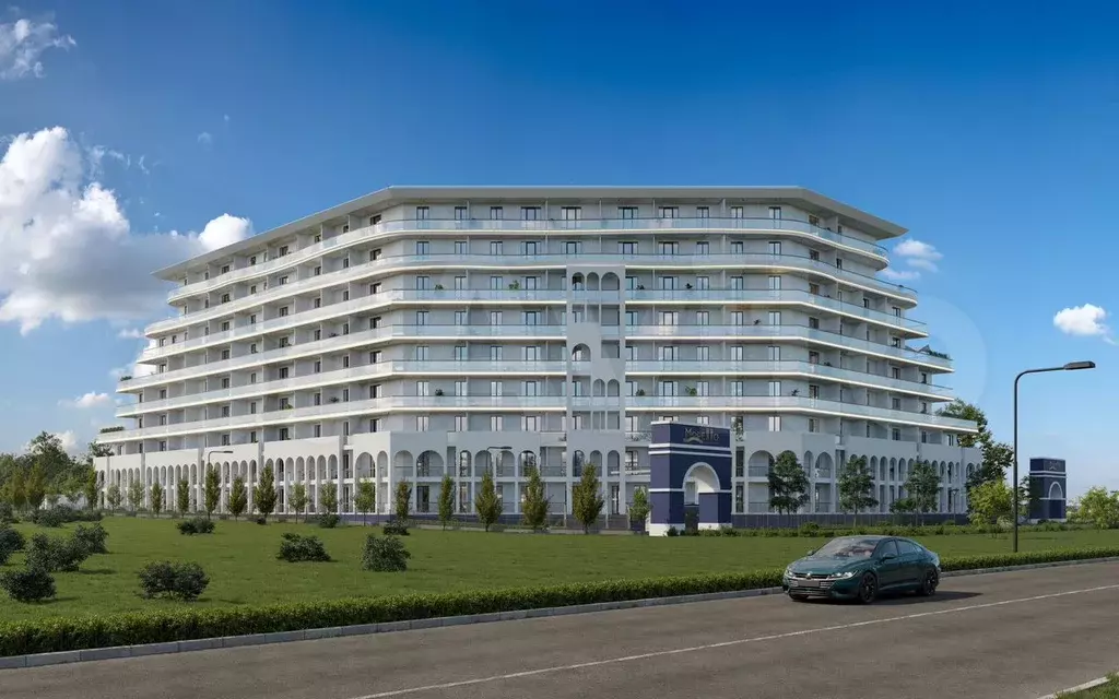 Апартаменты-студия, 40 м, 3/9 эт. - Фото 0