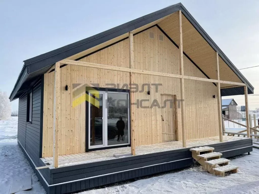 Дом в Омская область, Омский район, с. Пушкино ул. Новая (85 м) - Фото 1