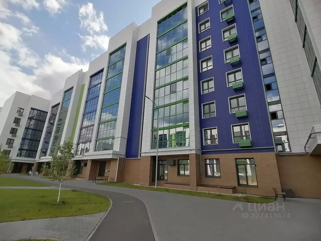 1-к кв. Татарстан, с. Высокая Гора ул. Егорова, 1 (35.0 м) - Фото 2