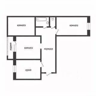 3-к кв. Курганская область, Курган ул. Коли Мяготина, 131А (62.8 м) - Фото 2