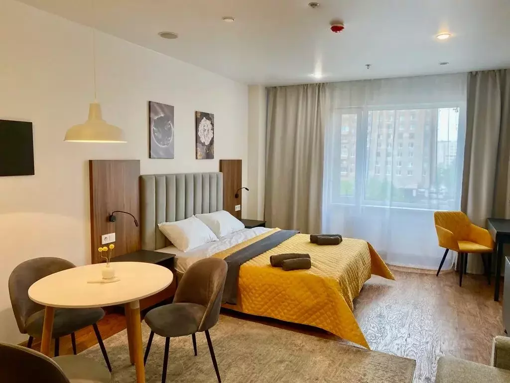 Студия Санкт-Петербург 2-й Муринский просп., 36 (35.0 м) - Фото 1