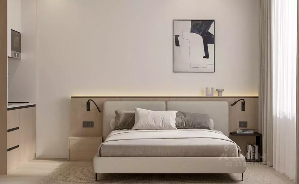 Студия Санкт-Петербург Московское ш., 13ЖЗ (23.4 м) - Фото 1