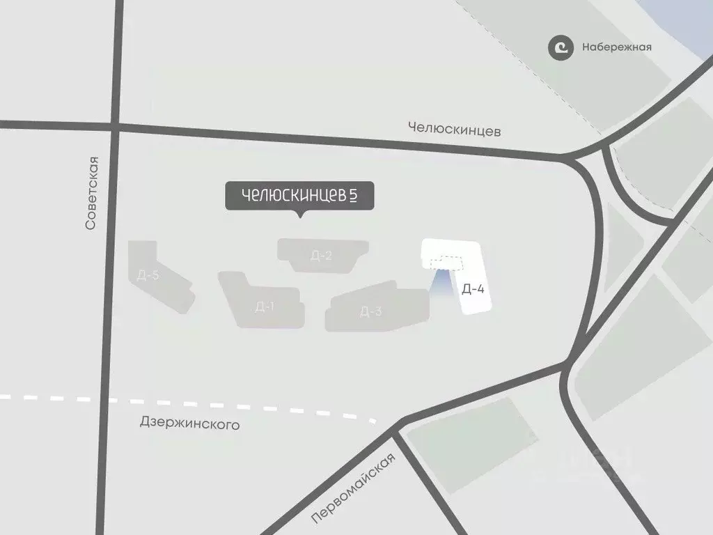 3-к кв. Тюменская область, Тюмень Челюскинцев 5 жилой комплекс (89.8 ... - Фото 2