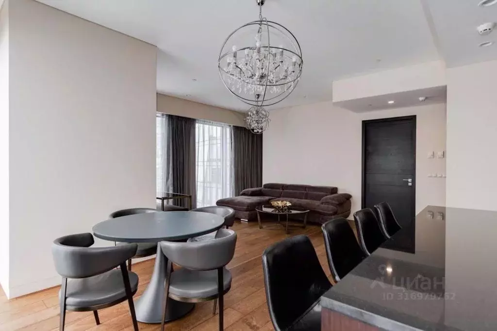 2-к кв. Москва 1-й Красногвардейский проезд, 21с1 (88.0 м) - Фото 1