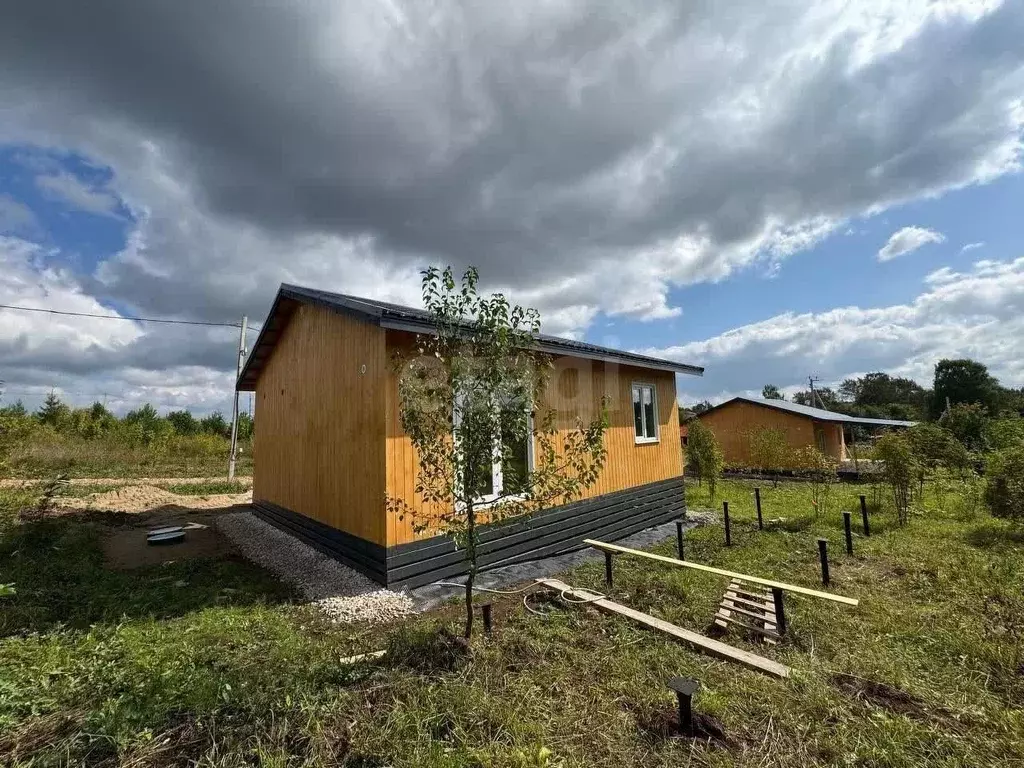 Дом в Пермский край, Пермский район, д. Ежи ул. Земляничная (62 м) - Фото 1