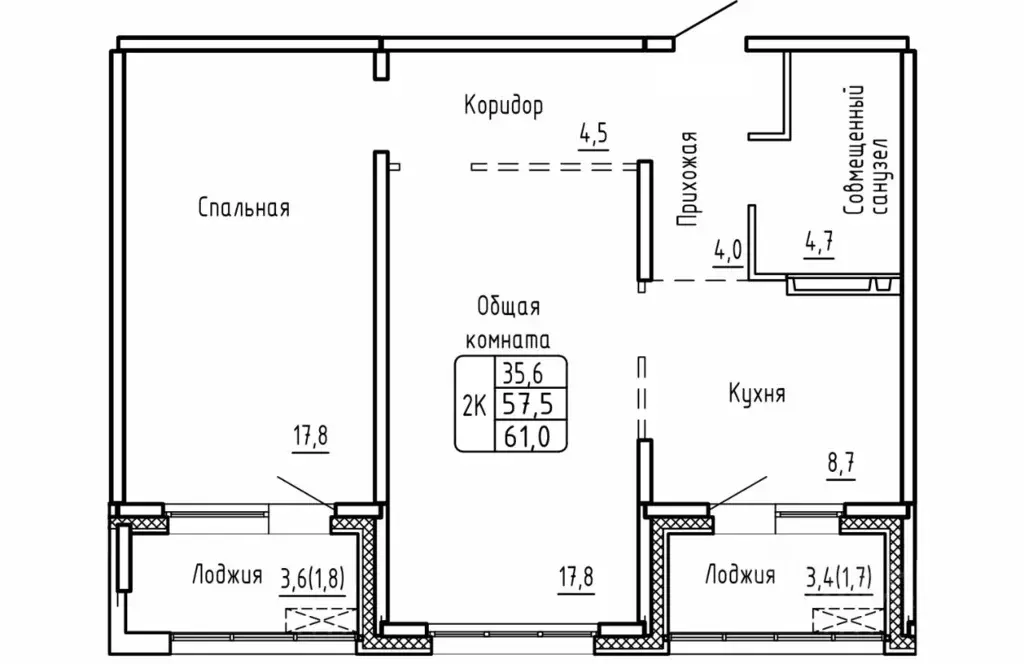 2-к кв. Новосибирская область, Новосибирск Самоцветы жилой комплекс ... - Фото 1